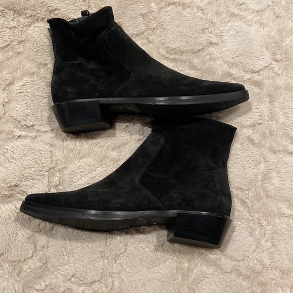 NWOT Franco Sarto Suede Bootie - Picture 3 of 11